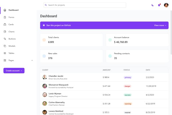 windmill-dashboard-nextjs-free